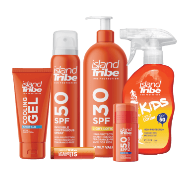 Island Tribe Range for Top of Landing Page